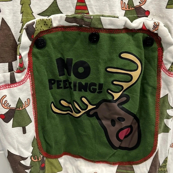 The lazy one kids  size 12 holiday onsie - Picture 6 of 9